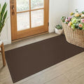 KOZYFLY 2x4 Entry Runner Rug, Small Washable Runners by KOZYFLY
