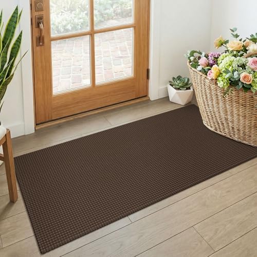 KOZYFLY 2x4 Entry Runner Rug, Small Washable Runners by KOZYFLY