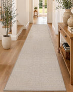 Color&Geometry Runner Rug 28"x144"Non Slip Rubber Backing Hallway Rug by COLORG