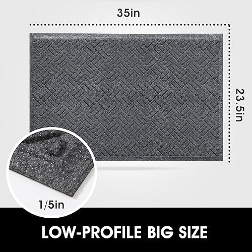 MATALL 2pack 35x23.5in Door Mat - Image 2