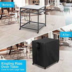 Kingling Outdoor Pizza Oven Table Cover Waterproof 36''L x 32''W x 31''H - Image 3
