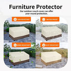 Easy-Going Heavy Duty Outdoor Bench Couch Cover, 85Wx37Dx35H inch - Image 5
