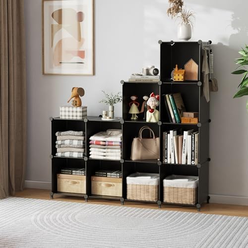 AWTATOS 12 Cube Storage Organizer, Closet Organizer Storage Shelves - Image 5
