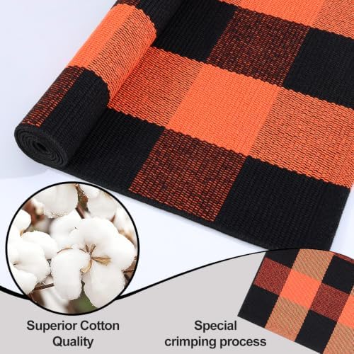 OLANLY Buffalo Plaid Rug 2'4" x 3'7" - Image 5
