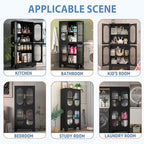 GAIOUS Black Kitchen Pantry Cabinet, Storage Cabinet - Image 6