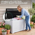 YITAHOME 120 Gallon Outdoor Storage Deck Box - Image 6