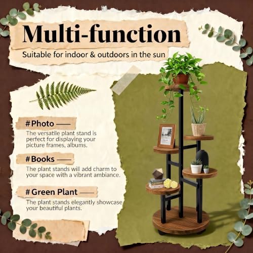 GEEBOBO 5 Tier Plant Stand - Image 4