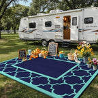GENIMO Outdoor Rug, Waterproof Plastic Rugs - Image 3