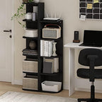 Furinno PASIR Book Shelf, 5-Tier Corner Bookshelf - Image 2