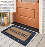Gardenised Natural Coir and Non-Slip Rubber Doormat - Image 5