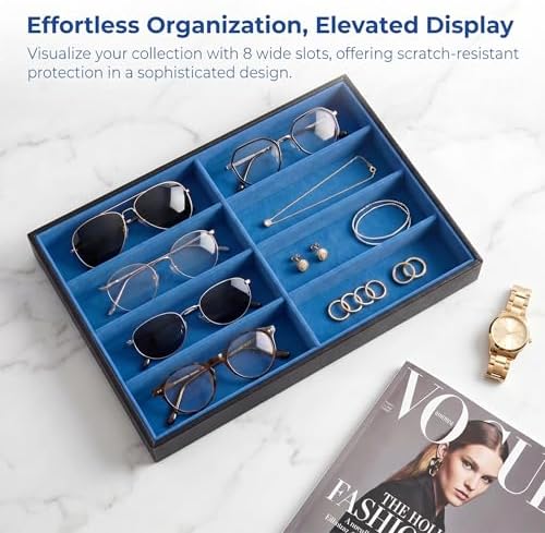 Stratalife 8 Grids Drawer Sunglasses Organizer Tray - Image 2