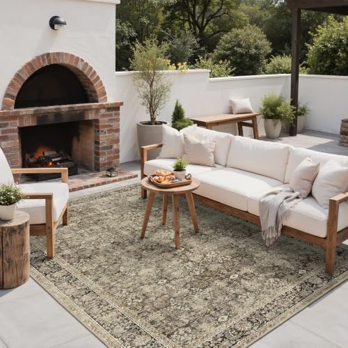 GENIMO Indoor Outdoor Rug, Washable - Image 6