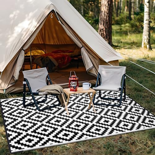 OLANLY Outdoor Rug 8x10 ft Waterproof Reversible Mat - Image 7