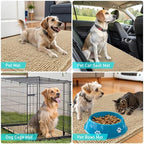 OLANLY Dog Door Mat for Muddy Paws 30x17, Super Absorbent Chenille Mud Mat - Image 7