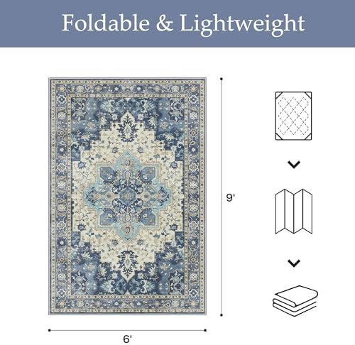 GENIMO Indoor Outdoor Rug, Washable - Image 2