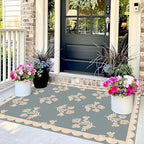 3x5 Floral Entry Rug - Image 4