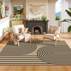 Faux Jute Area Rug, Dining Room, Home Decor - Image 6