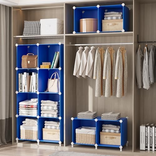 AWTATOS Cube Storage Organizer, 6 Cube Closet Organizers Storage Shelves - Image 5