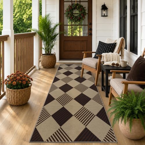 JTJ Easy Jute 2x6 Outdoor Runner Rug by JTJ