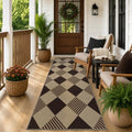 JTJ Easy Jute 2x6 Outdoor Runner Rug by JTJ