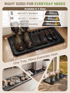 Shoe Mat, Large Boot Mat for Entryway Indoor- 50" × 17.7" - Image 6