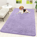 OLANLY Dog Door Mat for Muddy Paws 59x35, Super Absorbent Chenille Mud Mat by OLANLY