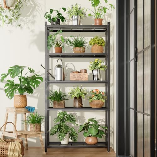 Storage Shelves, 5-Tier Metal Shelving Unit - Image 7