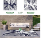 GENIMO Outdoor Rug, Waterproof Plastic Rugs - Image 2