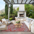 GENIMO Outdoor Rug, Waterproof Plastic Rugs - Image 4
