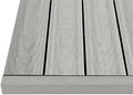 1 in. x 1 ft. Quick Deck Composite Deck Tile Straight Trim by NewTechWood