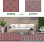 GENIMO Outdoor Rug, Waterproof Plastic Rugs - Image 3