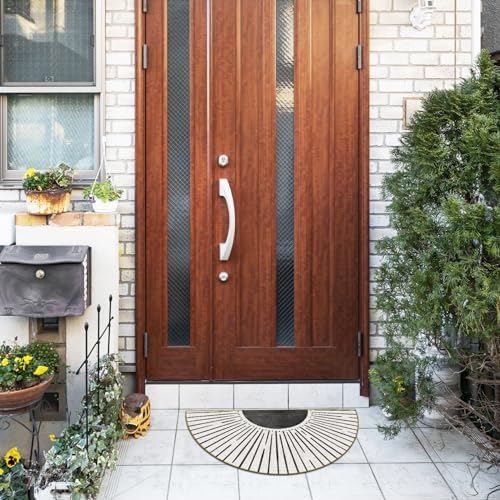 Mingnei Boho Sun Linen Doormat Door Mat - Image 6