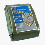 GUARD SHIELD Heavy Duty Tarp 12x20 Feet Green Multi Purpose Thick Waterproof by GUARDSHIELD