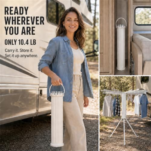 Clothes Drying Rack Foldable, Portable Laundry Drying Rack - Image 6