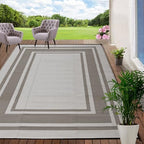 RURALITY Outdoor Rugs 8'x10' Waterproof by RURALITY