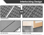 PrimeZone 36 PCS Plastic Interlocking Patio Deck Tiles Outdoor All Weather - Image 3