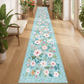 DUKINO 2x14 Runner Rug, Washable Long Kitchen Runner Rug Non Slip by DUKINO