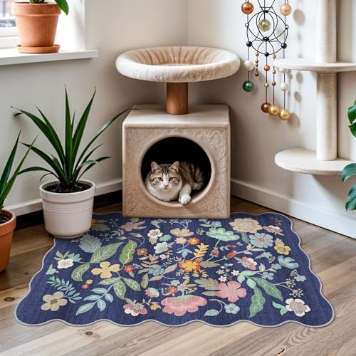 Washable 2x3 Area Rug for Entryway: Easy-Clean Carpet - Image 3