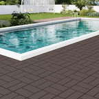 Neoaider Decking Tiles 9Pcs, Coffee Brown - Image 6