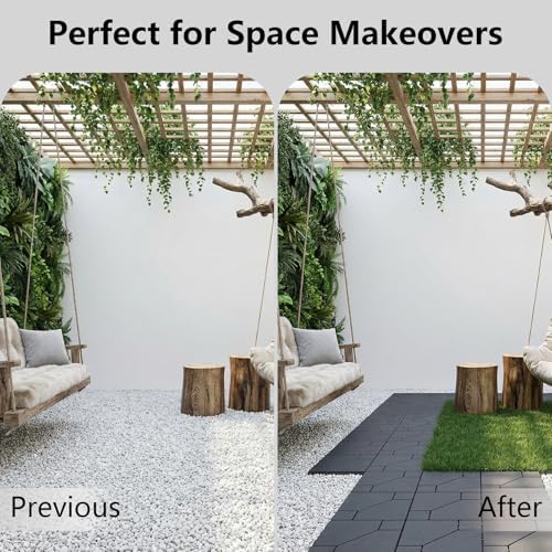 44 Interlocking Deck Tiles 12x12in +12 Edges Trim & 4 Corners - Image 6