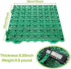 12 Pack 12'' x 12'' Interlocking Rubber Outdoor Flooring Tiles Non-Slip Shower - Image 2