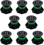 8Pack Adjustable Plastic Pedestal Paver, Floor Slate Support Floor Lift by PHLKJL