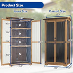 Storage Cabinet Outdoor Garage Cabinets - Image 5
