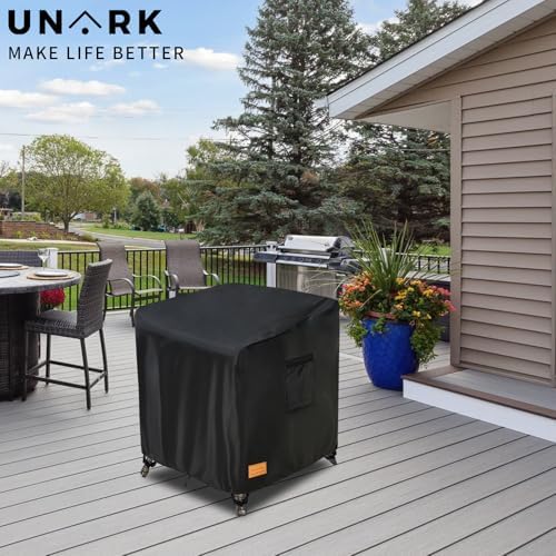 Patio Wicker Side Table Cover, Suitable - Image 6