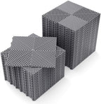 Jocoevol 40-Pcs Interlocking Tile, 15.7 x 15.7in Garage Floor Tiles by JOCOEVOL