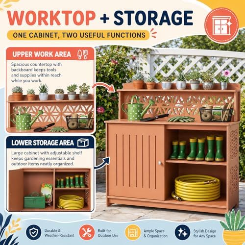 VINGLI Multi-Purpose Outdoor Storage Cabinet - Image 4