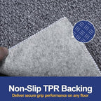 Faux Jute Runner Rug 2'x6', Washable & Non-Slip - Image 2