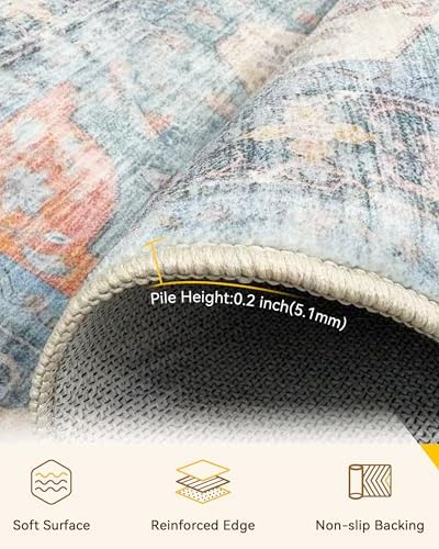 RELEANY Washable Area Rug - Image 4