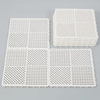 9 Pack Modular Interlocking Floor Mat Soft Non-Slip Shower Floor Tile by wiiiw