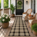 JTJ Easy Jute 2x6 Outdoor Runner Rug by JTJ
